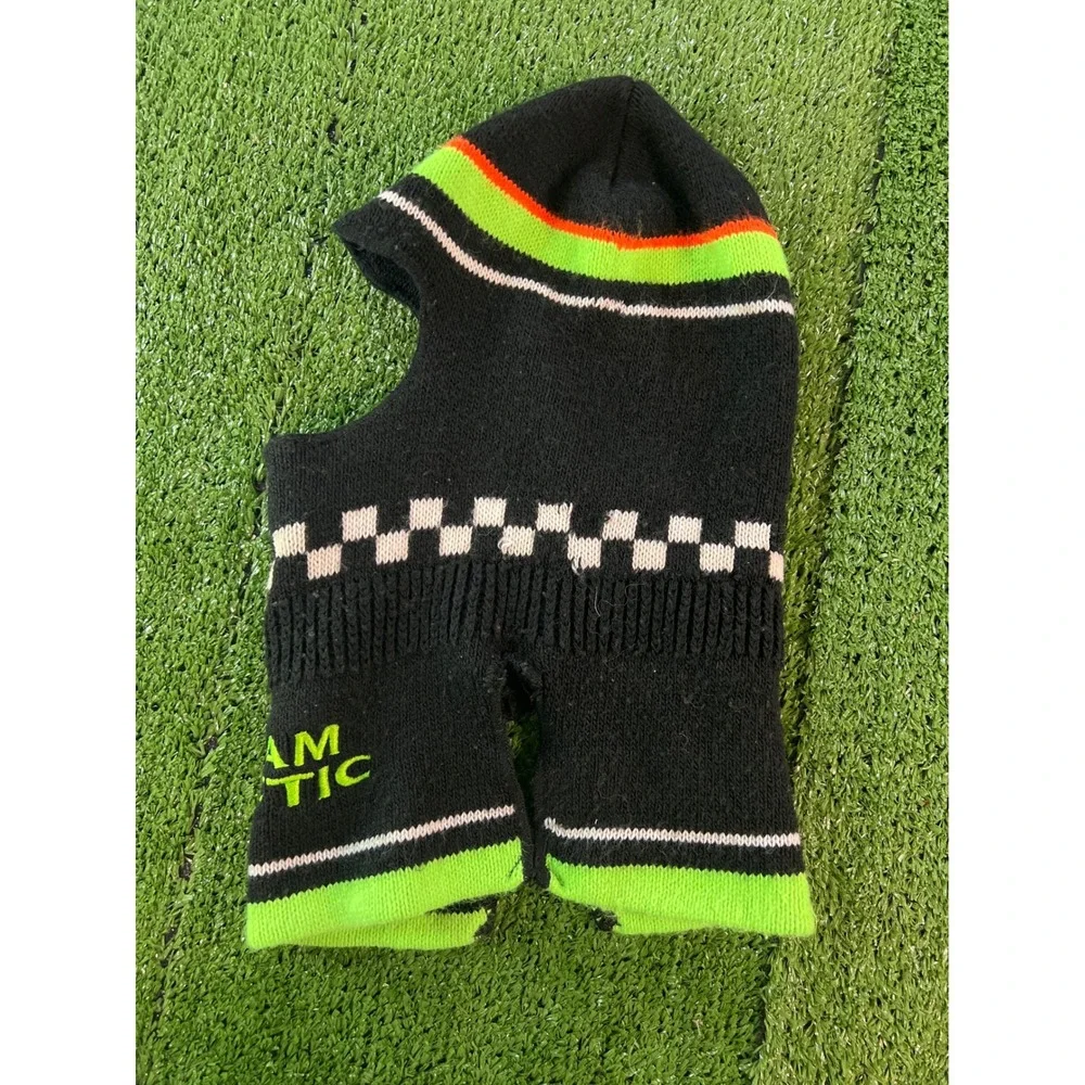 Arctic Cat Snowmobiles Facemasks‎ Baclava OSFM Black/Green Checkered